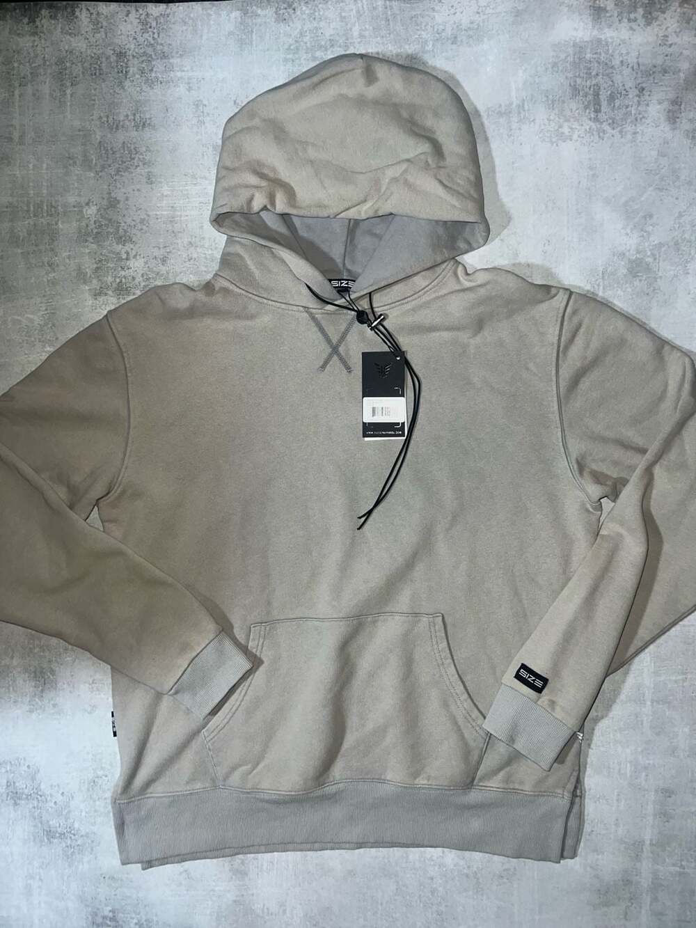 Size Up Apparel Men's Premium Hoodie in Grey